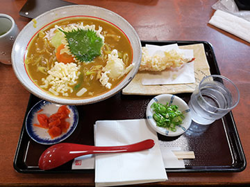 海老 ＆ カレーうどん